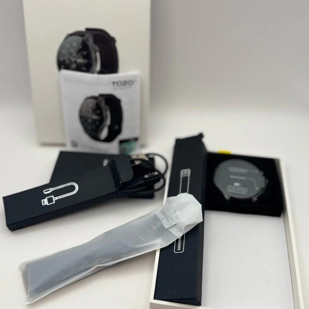 TOZO AMOLED S5 AcuFit GT Smartwatch - Black